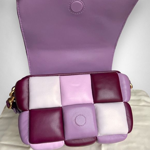 🚫SOLD ON MERCARI🚫 Kate Spade Boxxy Lambskin Leather Crossbody Bag in Purple - Picture 14 of 17